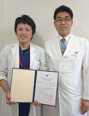 坪内先生の若手研究奨励賞受賞コメントが日本内分泌学会HPにアップされました