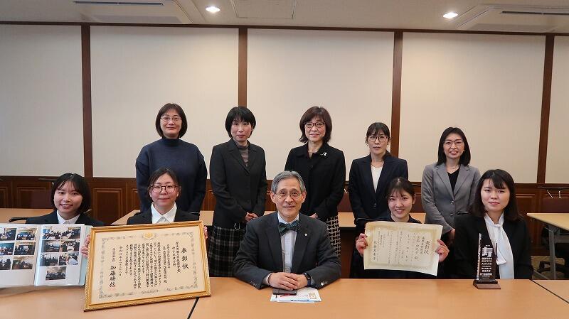 医学部看護学科が 「健康寿命をのばそう！アワード(母子保健分野)」 最優秀賞を受賞!