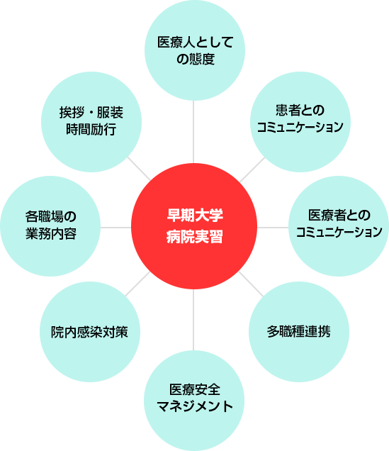 早期大学病院実習