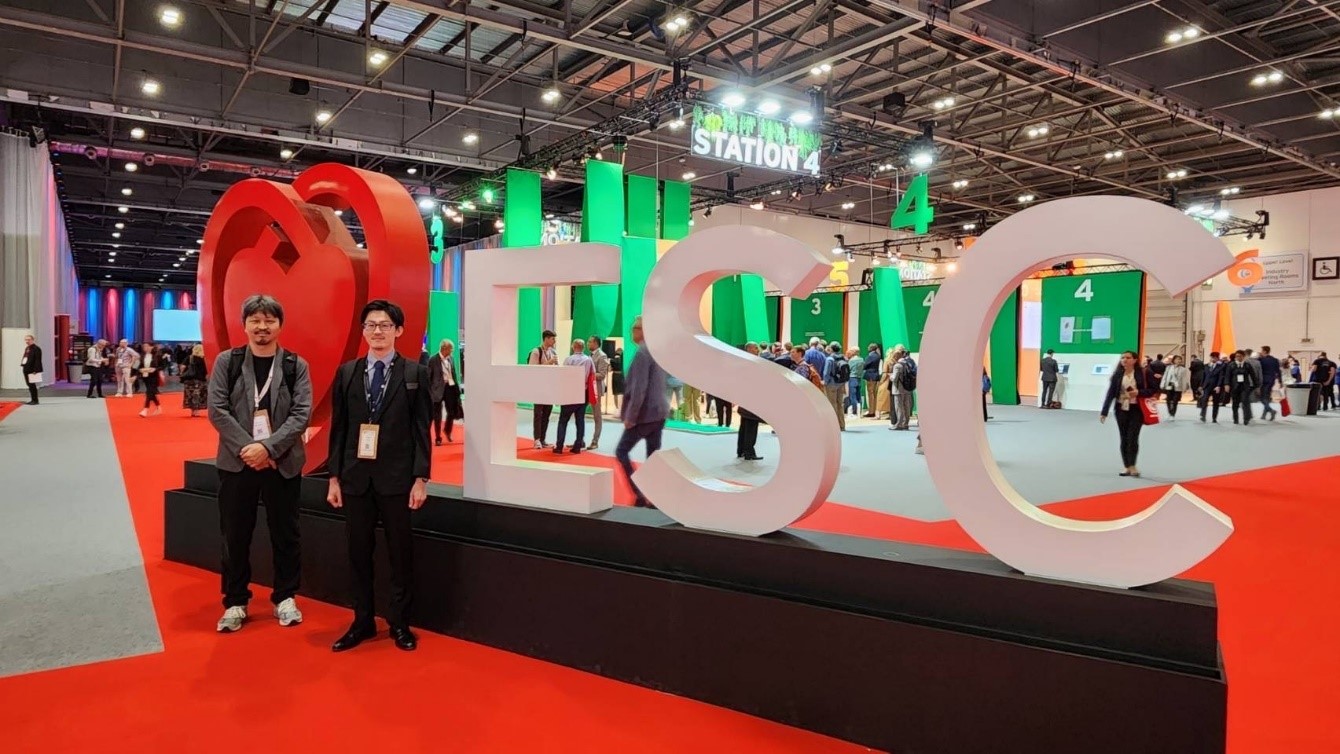 ヨーロッパ心臓病学会学術集会 (ESC Congress 2024 London)での